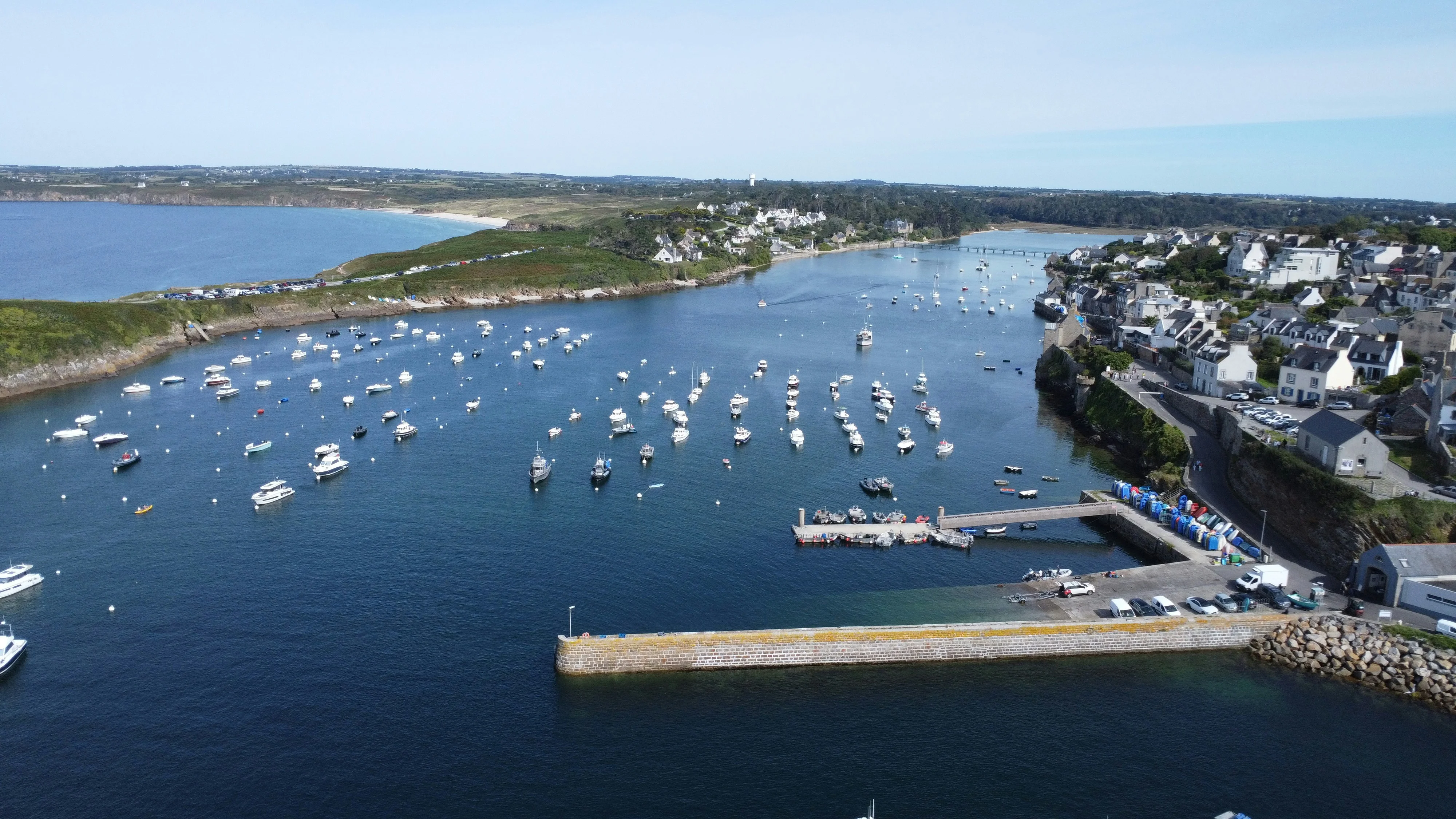 Port du Finistère nord - zone d'intervention Pisciniste Brest